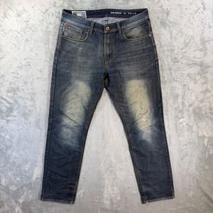 MBX Slim Stretch Jeans Men's Size 34x30 Blue Dark Wash Denim